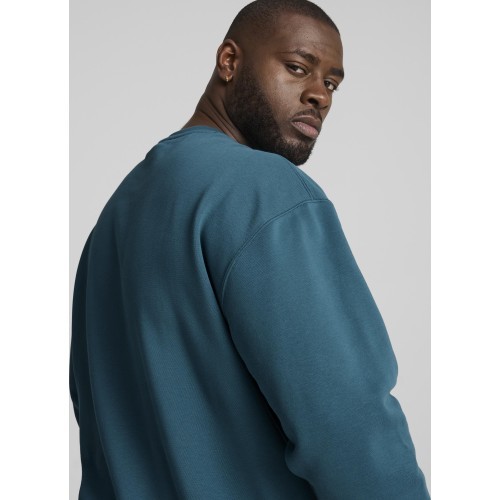 Мужская толстовка Puma Squad Crew FL Cold Green 681794 22