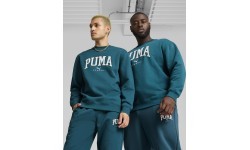 Мужская толстовка Puma Squad Crew FL Cold Green 681794 22