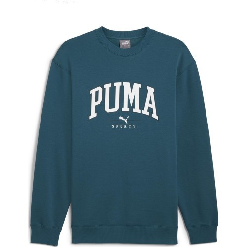 Puma Men's Sweatshirt Squad Crew FL Cold Green 681794 22
