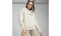 Puma Džemperis Moterims Ess+ Animal Hoodie Fl White 681492 87