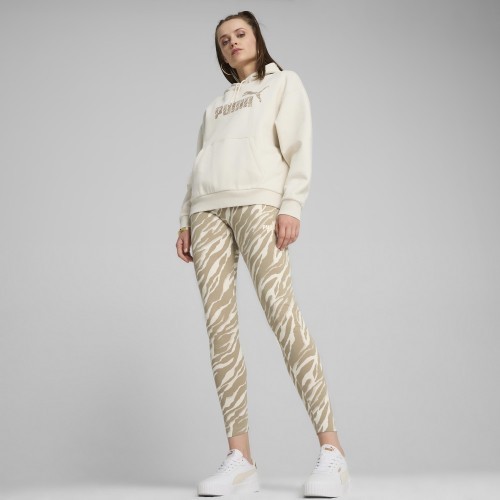 Женская толстовка Puma Ess+ Animal Hoodie Fl White 681492 87