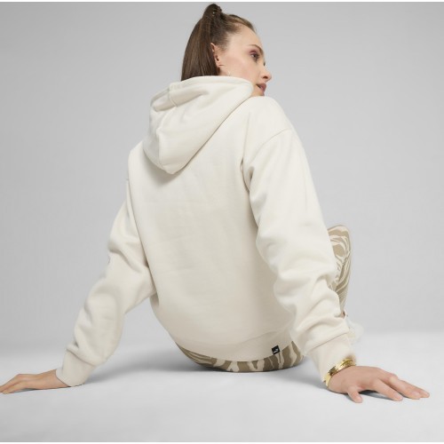 Puma Džemperis Moterims Ess+ Animal Hoodie Fl White 681492 87