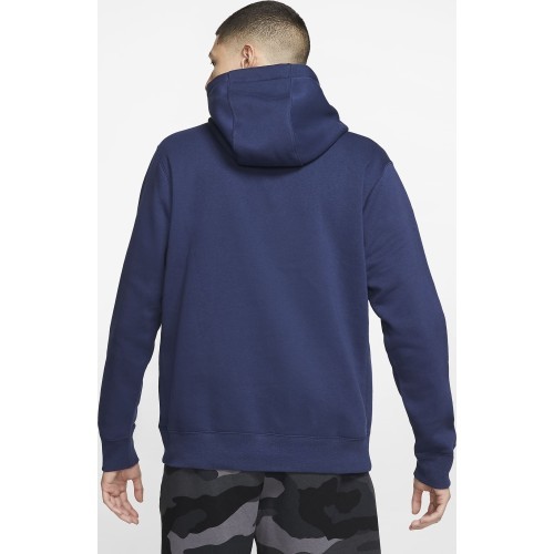 Nike Men's Sweatshirt NSW Club Hoodie PO BB FL Navy BV2654 410