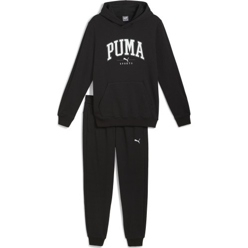 Puma Squad Hooded Men's Tracksuit Black 681901 01