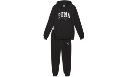 Puma Squad Hooded Men's Tracksuit Black 681901 01