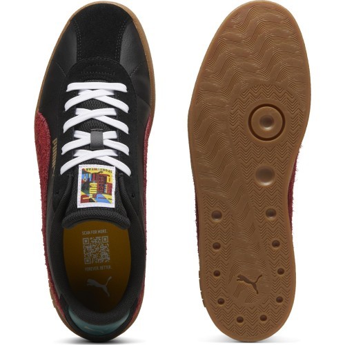 Puma Club II Year Of Sports Men's Sneakers Black Red 397446 01