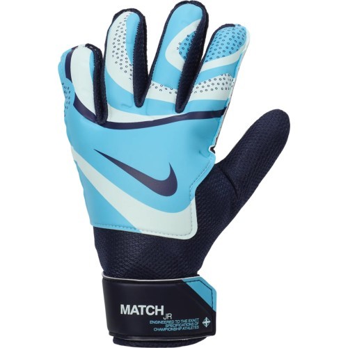 Вратарские перчатки Nike GK Match Jr HO23 Blue Black FJ4864 420