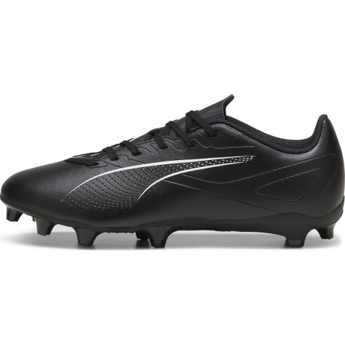 Футбольная обувь Puma Ultra 5 Play FG/AG унисекс, чёрная 107689 02