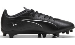 Футбольная обувь Puma Ultra 5 Play FG/AG унисекс, чёрная 107689 02
