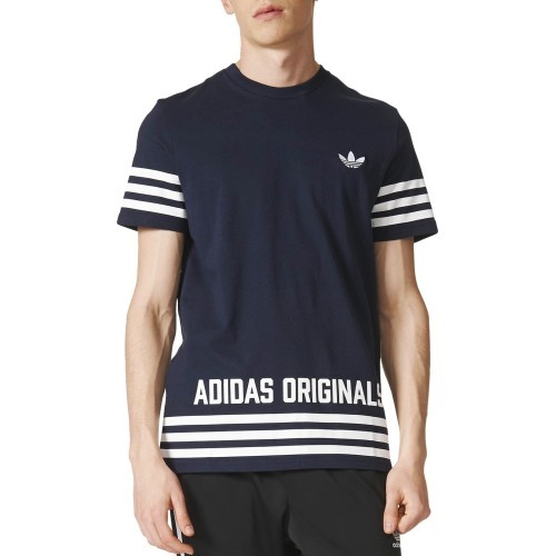 Футболка Adidas Originals STREET GRP TEE Blue AZ1139