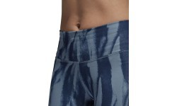 Adidas D2M HR Run women's leggings, blue CF4589