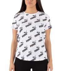 Puma Palaidinė Amplified Aop Tee White