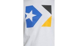 Converse Star Chevron Tri Color Tee T-Shirt White 10005884 102
