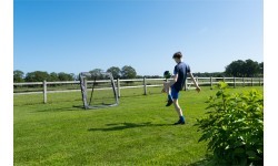 Futbolo atmušimo sienelė EXIT Kickback Rebounder XL
