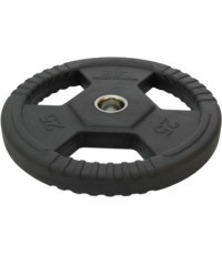 Gumuotas svoris su rankenomis Bauer Fitness Premium 25kg (50mm)
