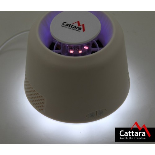 USB 5V lempa su infraraudonųjų spindulių vabzdžių gaudykle Cattara, stalinė vidaus