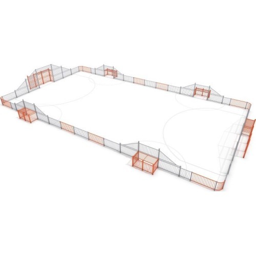 Futbolo aikštelė Arena Inter-Play 5c (29x16 m)