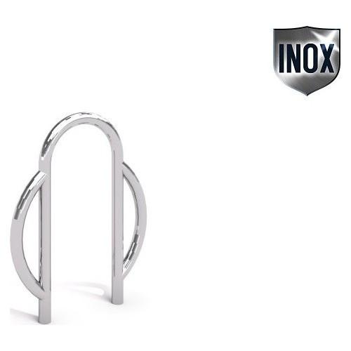 Stainless Steel Bicycle Rack Inter-Play 08