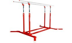 « LIVERPOOL » COMPETITION PARALLEL BARS WITH REINFORCED FRAME & NATURAL FIBRE HAND-RAILS - FIG Approved