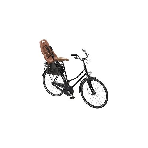 Детское велокресло Thule Yepp Maxi, крепление на багажник, коричневое