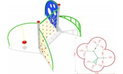 Metal Climbing Set Model CM-0211