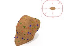 Climbing Rock Model SW-0903