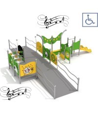 Multifunctional Set for Wheelchair Users Inter-Play 3