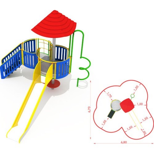 Metal Playground Model CM-0103