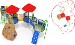 Metal Playground Model CM-0112