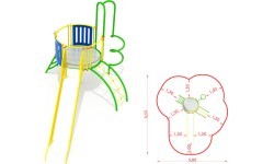 Metal Playground Model CM-0106