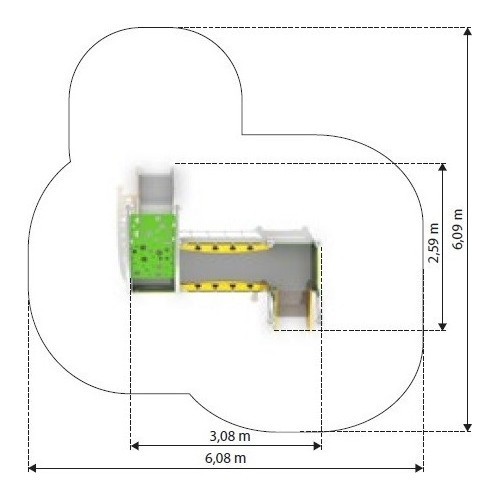 Playground Climbing Frame Inter-Play Infano 4