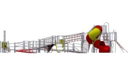 Multifunctional Climbing Set for Wheelchair Users Inter-Play Dragon