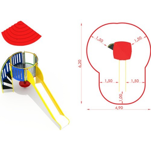 Metal Playground Model CM-0111