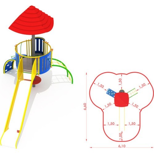 Metal Playground Model CM-0107