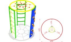 Metal Climbing Set Model CM-0200