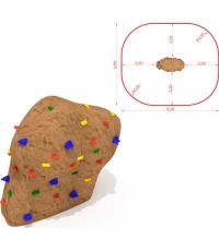 Climbing Rock Model SW-0902
