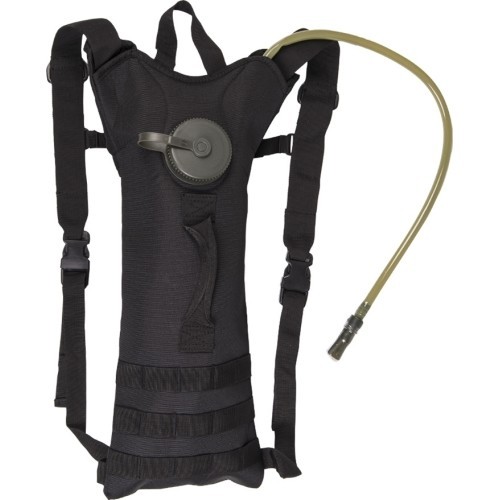 BLACK BASIC WATER PACK WITH STRAPS