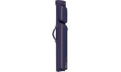 Biliardo lazdų dėklas Cuetec Pro Line, tamsiai mėlynas, 2x4, 85 cm