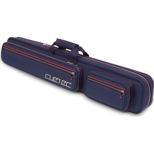 Мягкий чехол для бильярдного кия Cuetec Pro Line, тёмно-синий, 4x8, 85 см