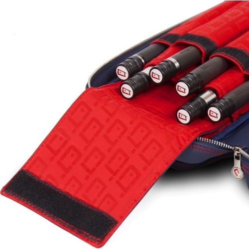 Cue Soft Case, Cuetec Pro Line, Navy, 4x8, 85cm