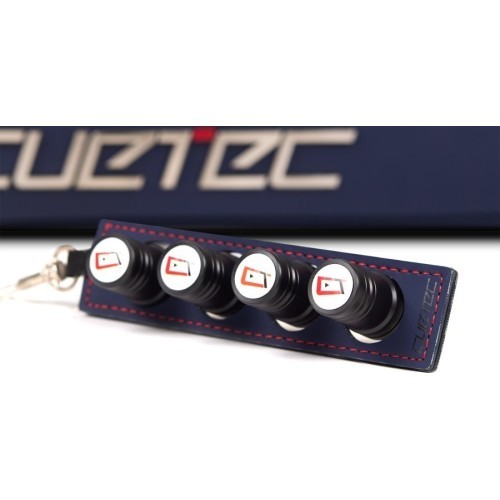 Жёсткий кейс для бильярдных киёв Cuetec Pro Line, тёмно-синий, 2x4, 85 см