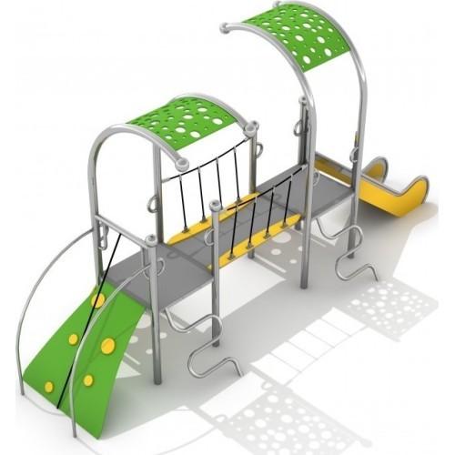 Playground Climbing Frame Inter-Play Dometo 2-1