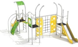 Playground Climbing Frame Inter-Play Domo 3-1