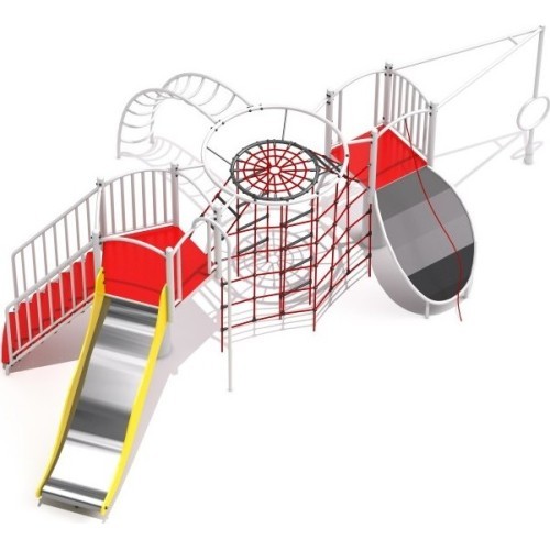 Multifunctional Playground Climbing Set Inter-Play Indus
