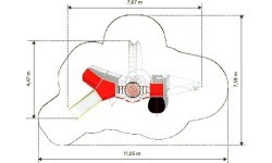 Multifunctional Playground Climbing Set Inter-Play Indus