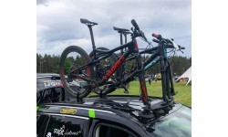 Dviračių laikiklis su siurbtukais trims dviračiams Rassine LX-B7