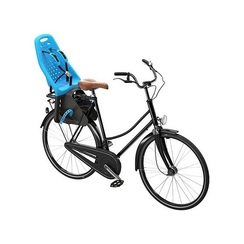 Детское велокресло Thule Yepp Maxi, крепление на багажник, чёрное