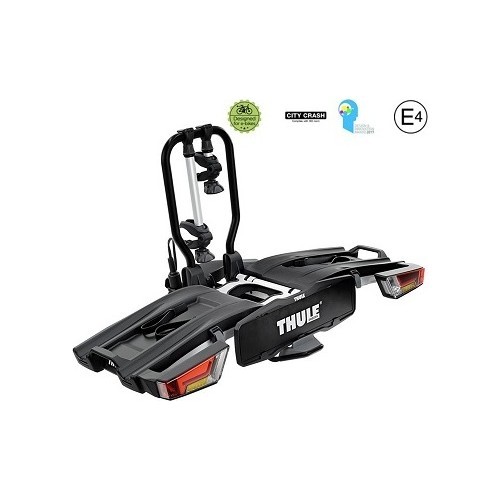 Dviračių laikiklis ant kablio Thule EasyFold XT, 2 dviračiams