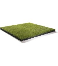 Artificial grass rubber mat – square