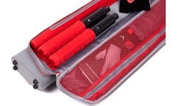 Cue Hard Case, Cuetec Pro Line, Speed Gray, 2x4, 85cm